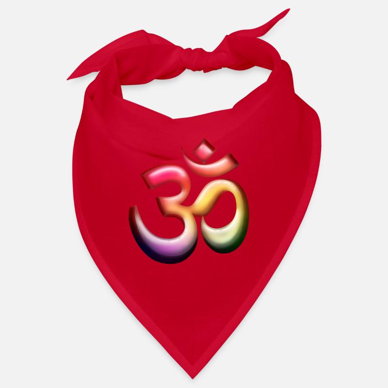 Om / Aum Symbol 3D coloré Bandana