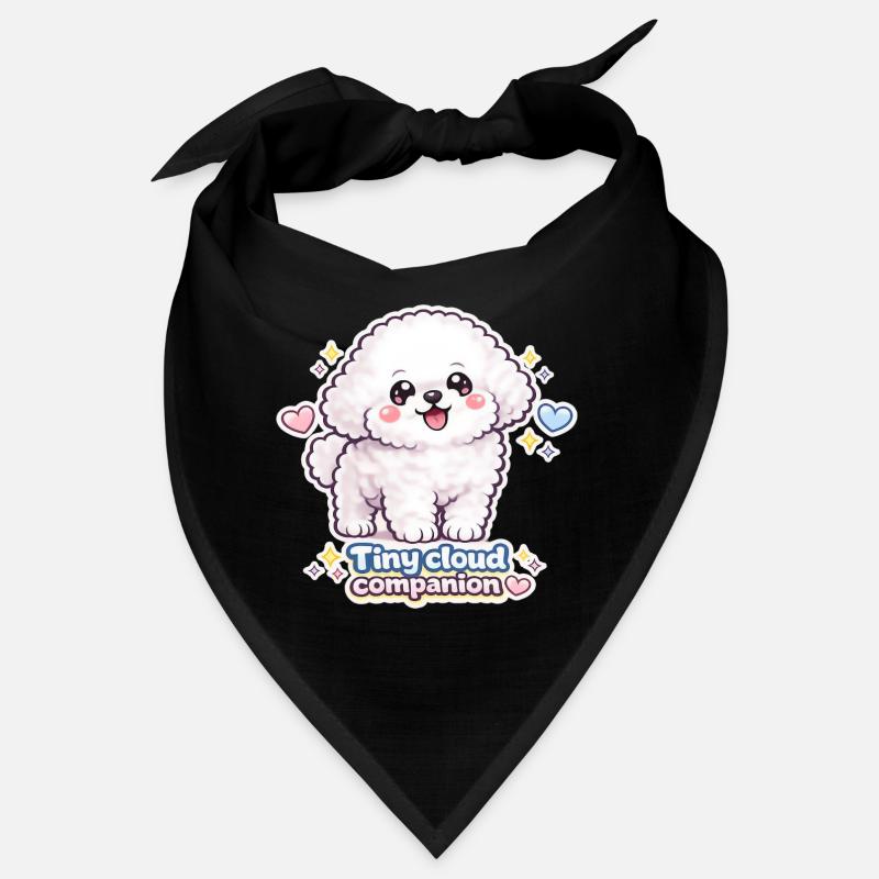 Cuddly Cloud Dog – Tiny Cloud Companion Bandana