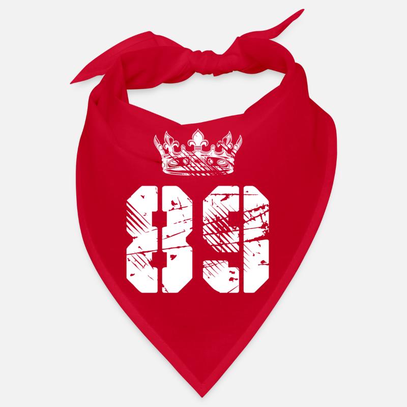 89 Couronne de numéros Bandana