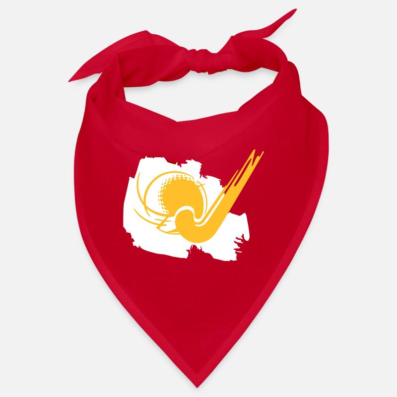Hockeyschlaeger und Ball Bandana