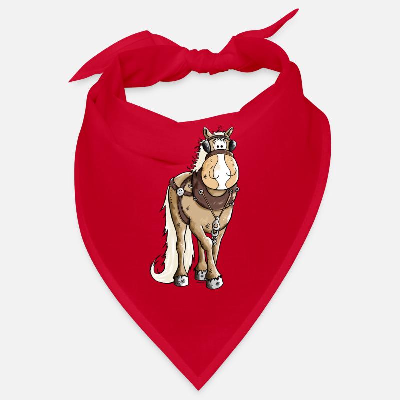 Gigantischer Kaltblüter - Kaltblut - Bandana - Rot