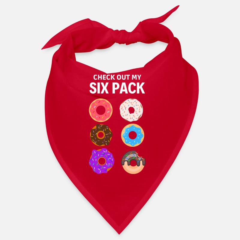 découvrez mon pack de six. Beignet de six paquets Bandana