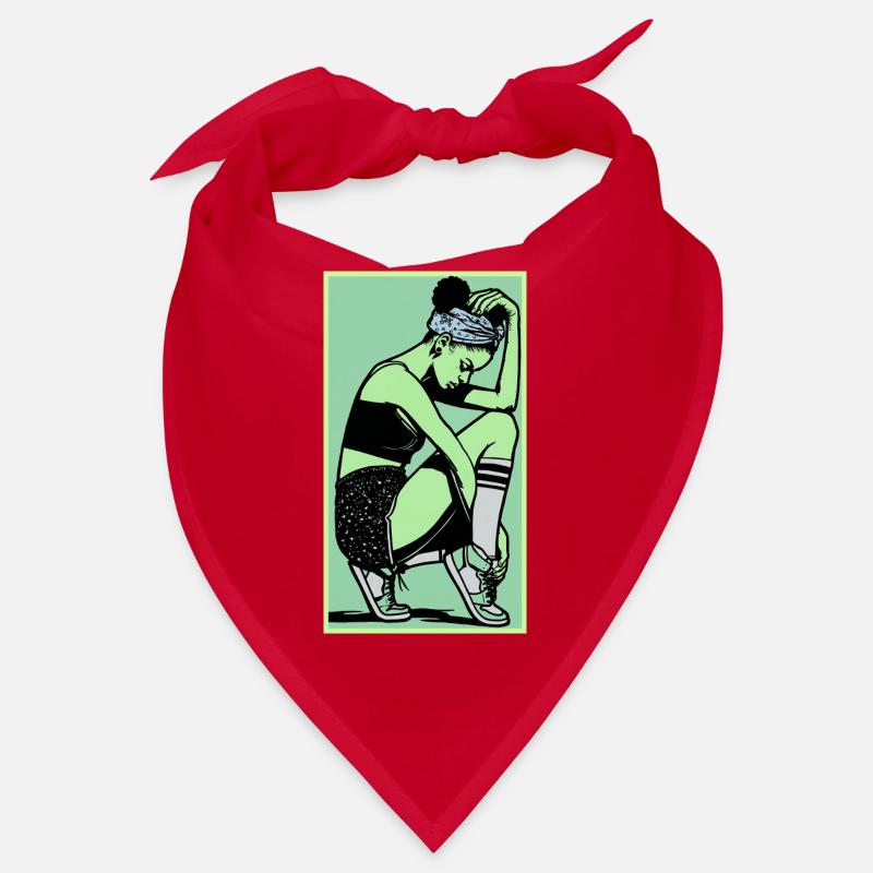 Danseuse #5 - Bandana - rouge