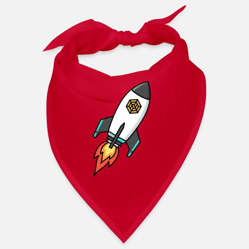 To the Moon Rocket | Web3 & Crypto Start Bandana