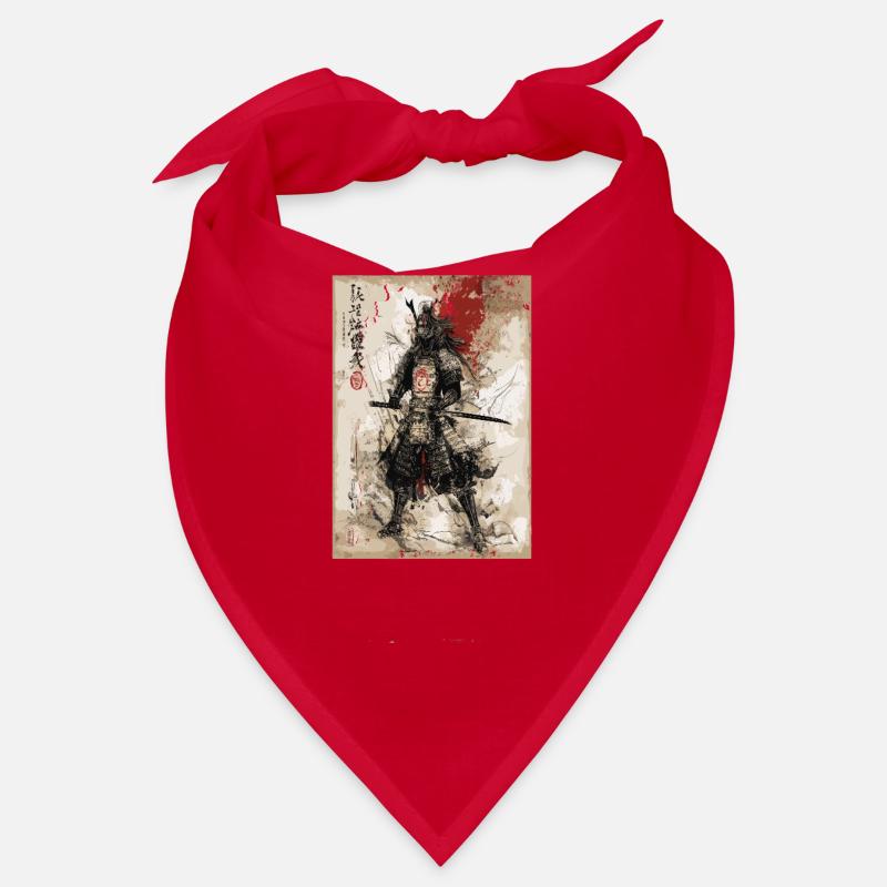 Samurai warriors in traditional armor Bandana