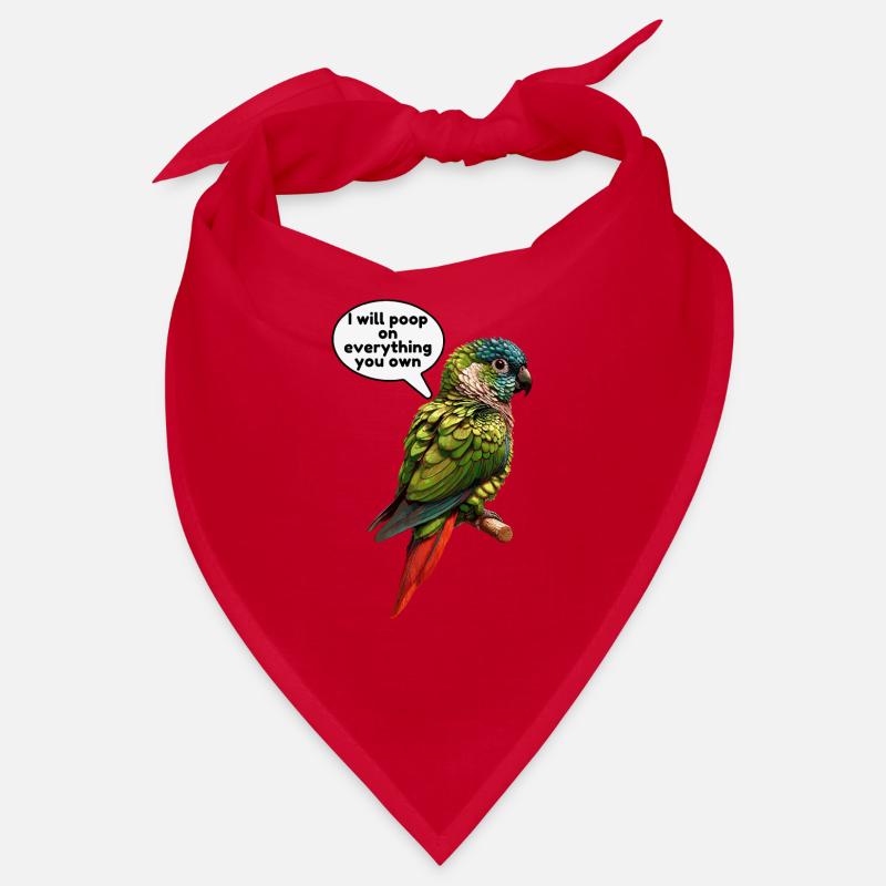 Green Cheeked Conure meme funny Bandana
