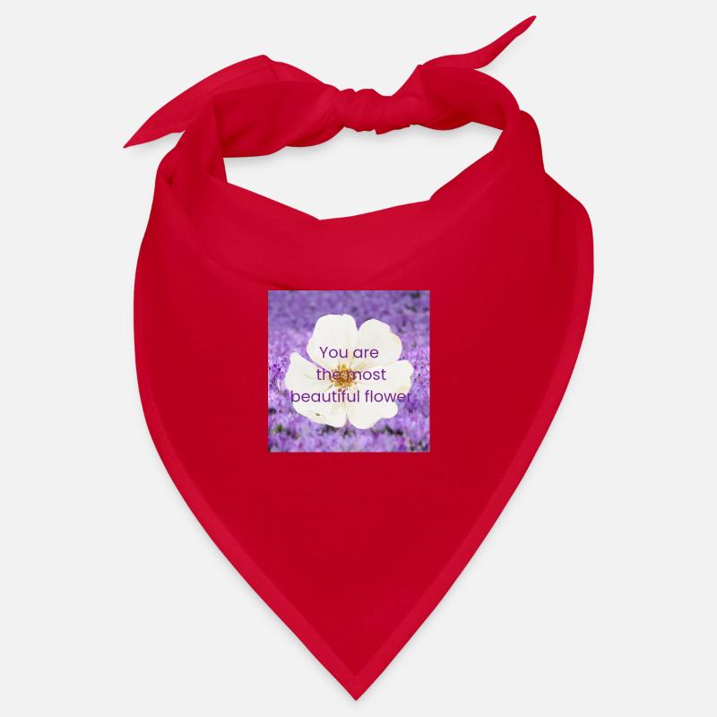 La plus belle fleur, c’est toi Bandana