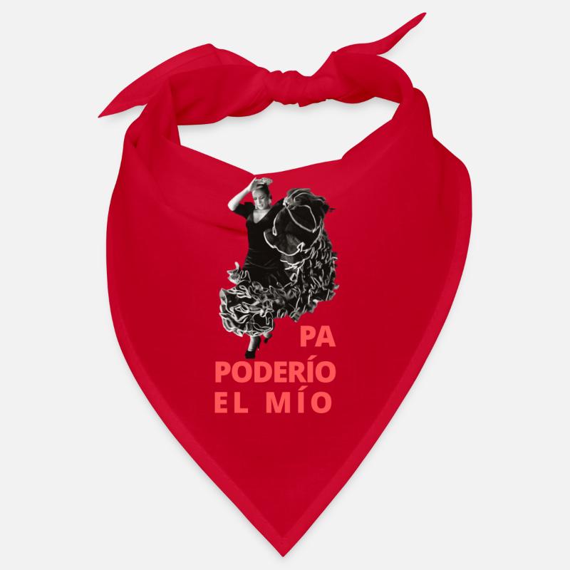 Lola Flores _ Pa poderio, el mio - rot - schwarz Bandana