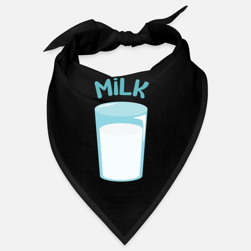Glas Milch Bandana