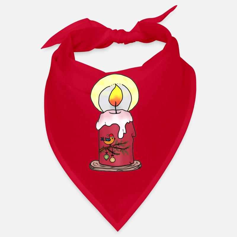 Weihnachtskerze Bandana