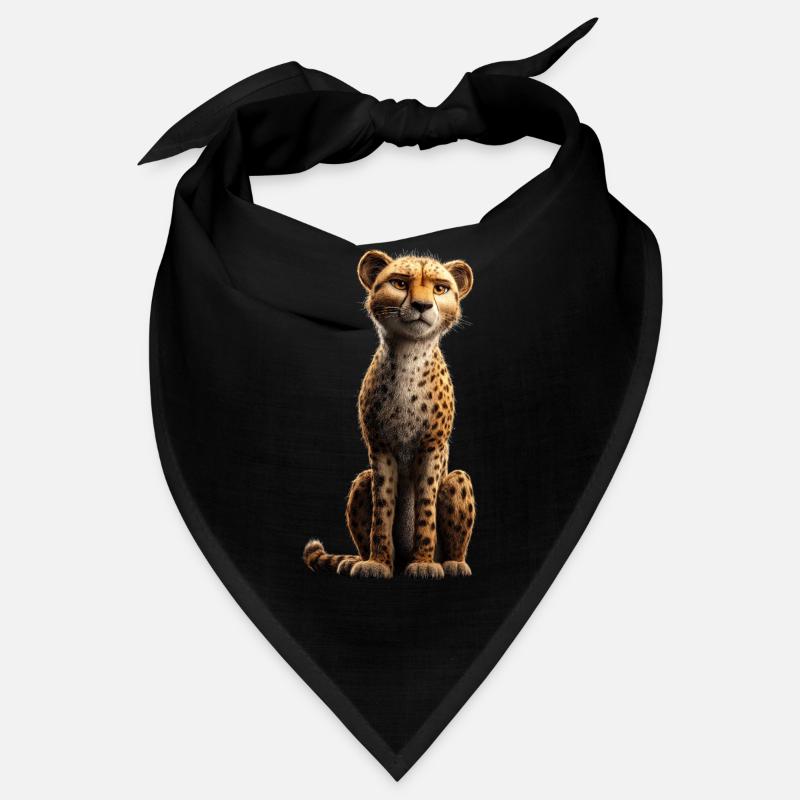 Guépard Guépard Gros chat Amoureux des chats Guépard Bandana