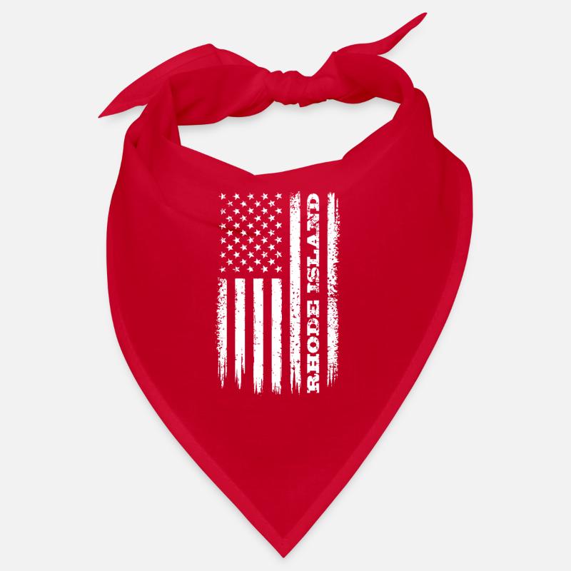 Flag USA Rhode Island State Gift Bandana