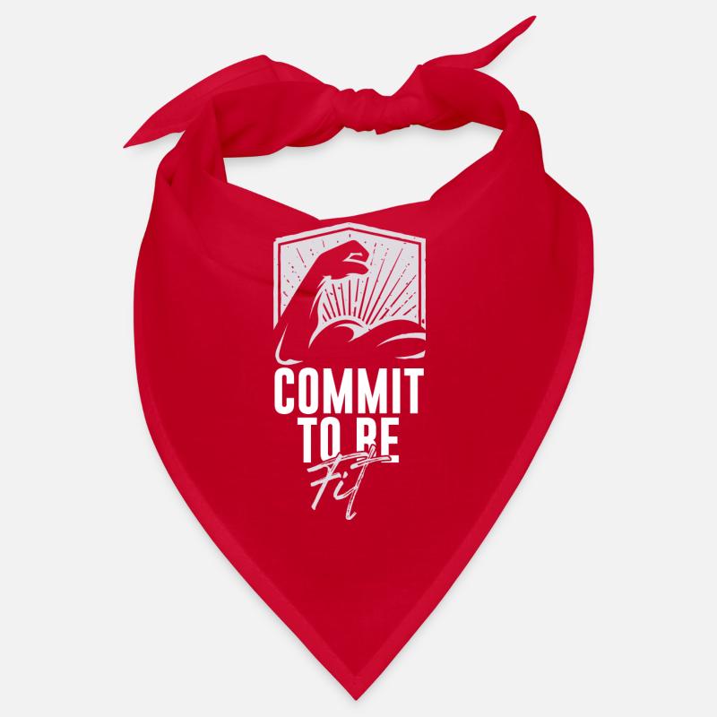 commit to be fit Bandana