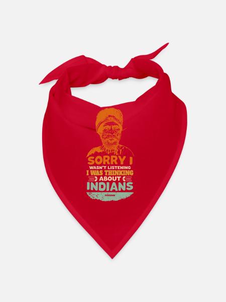 Désolé, je n’écoutais pas, je pensais à Indi - Bandana - rouge
