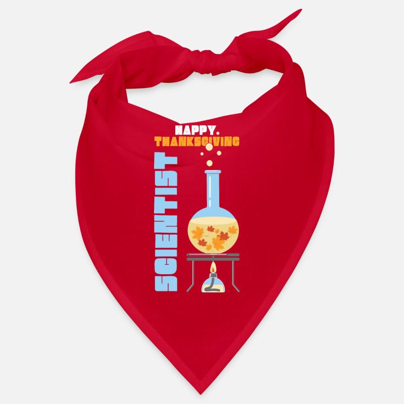 Joyeux Thanksgiving Scientist Fall Bandana