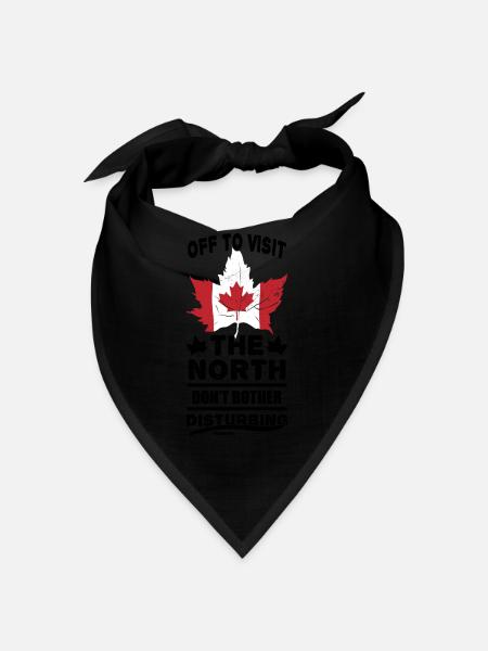Canada - Bandana - Rot - Vorne