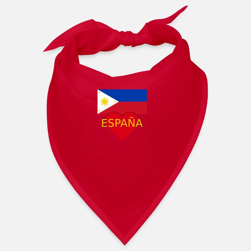 Drapeau Philippines Espagne Bandana