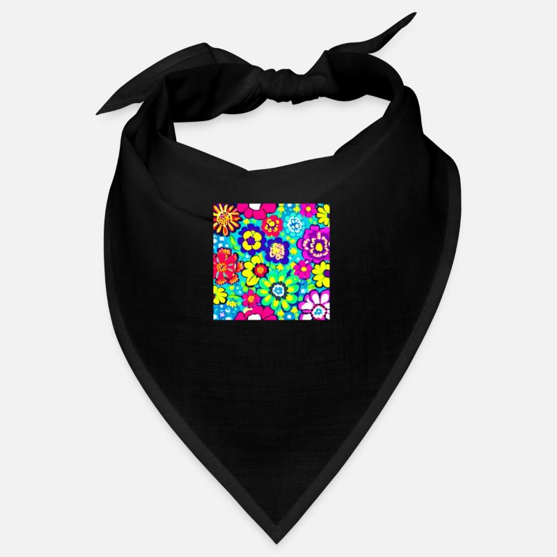 Flower Collage Bandana
