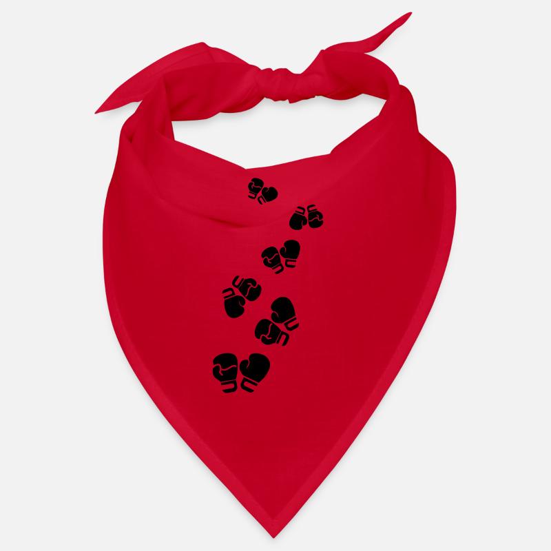Boxen Boxhandschuhe Symbol Bandana