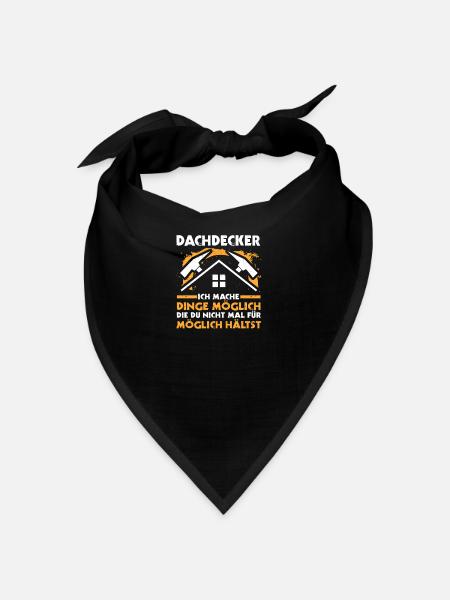 Master Roofer Roofer - Bandana - red - Front