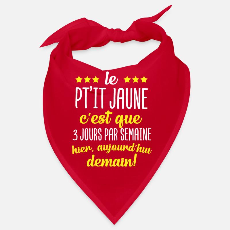 Le pt'it jaune c'est que 3 jours par semaine apéro Bandana