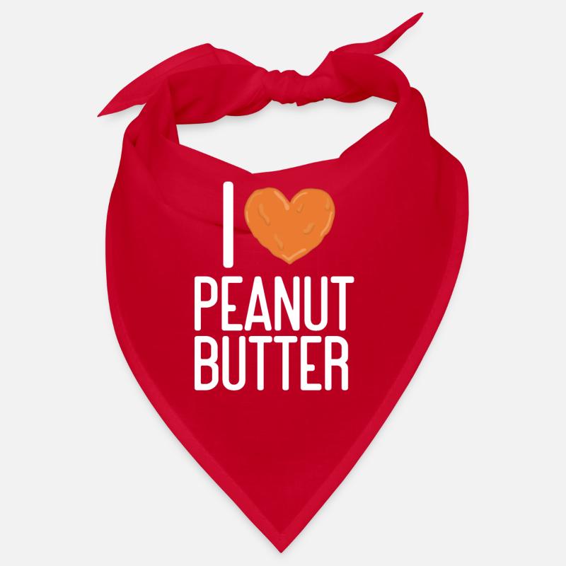 Erdnussbutter Peanut Butter Marmelade Geschenk Bandana