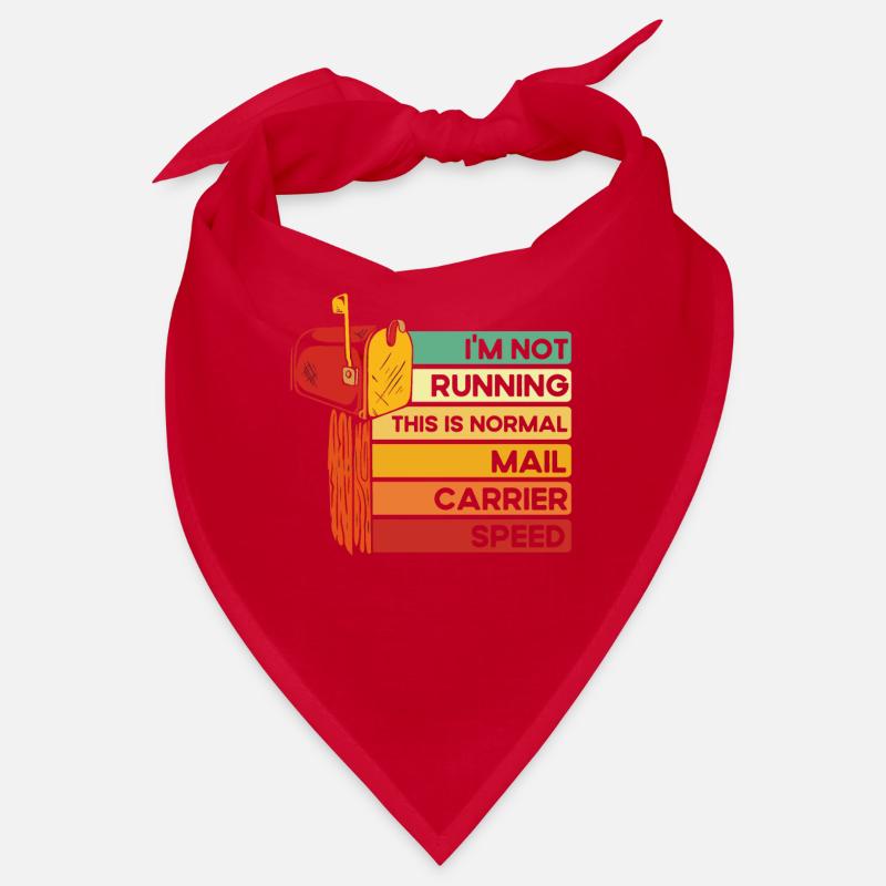 Postman Postman Parcel Deliverer Job Postman Bandana