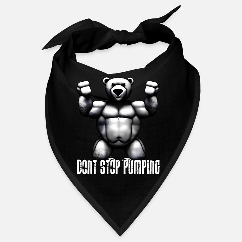 Don ́t stop pumping Bandana