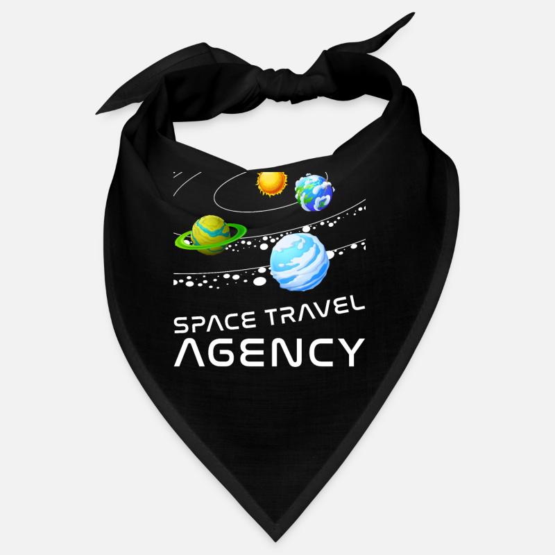 Agence de voyage spatial - Soleil et planètes Bandana
