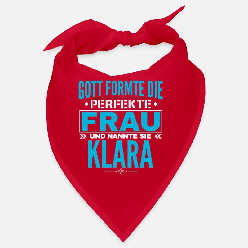 Klara Name Design Bandana
