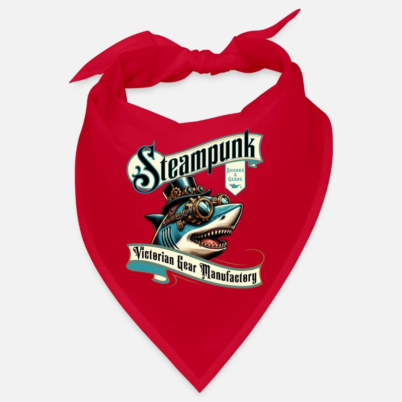 Bande dessinée de requin steampunk Bandana