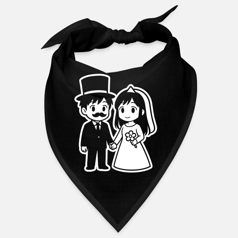 Brautpaar Ehepaar Anime Bandana