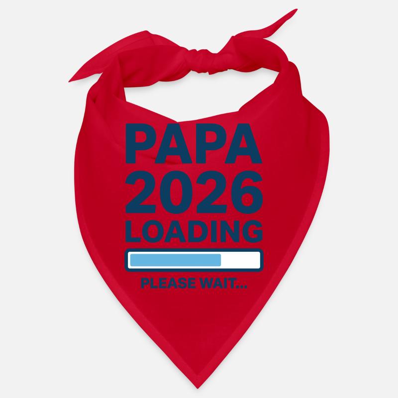 Papa 2026 Loading - Annonce Grossesse Bandana