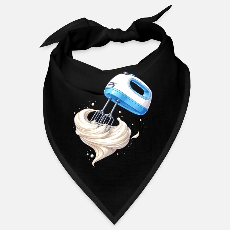 Conception de la batteuse à main à la crème fouettée Bandana