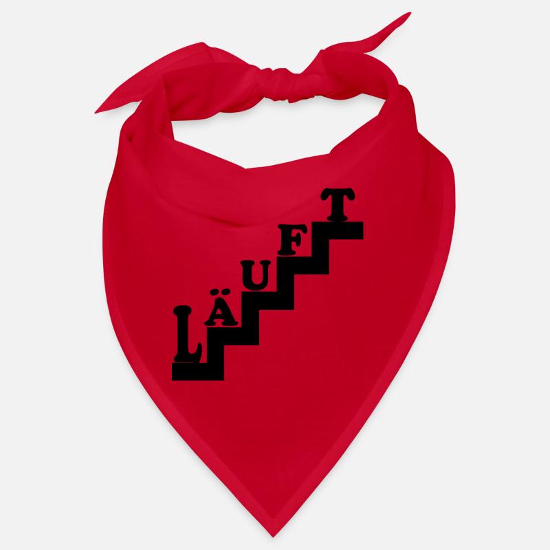 Läuft Motivation Treppe Gewinner Bandana