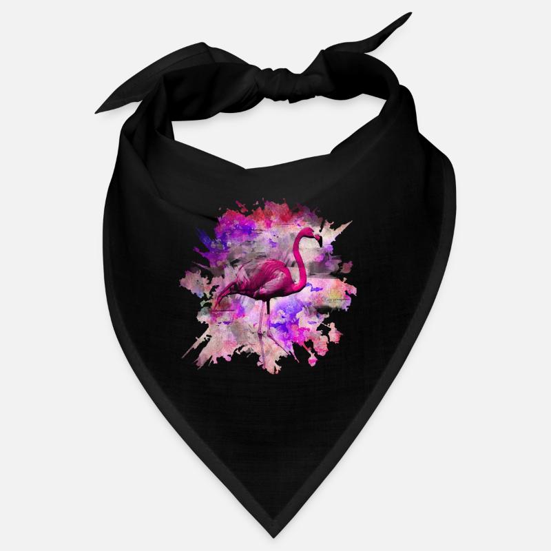 Pink Flamingo Bandana