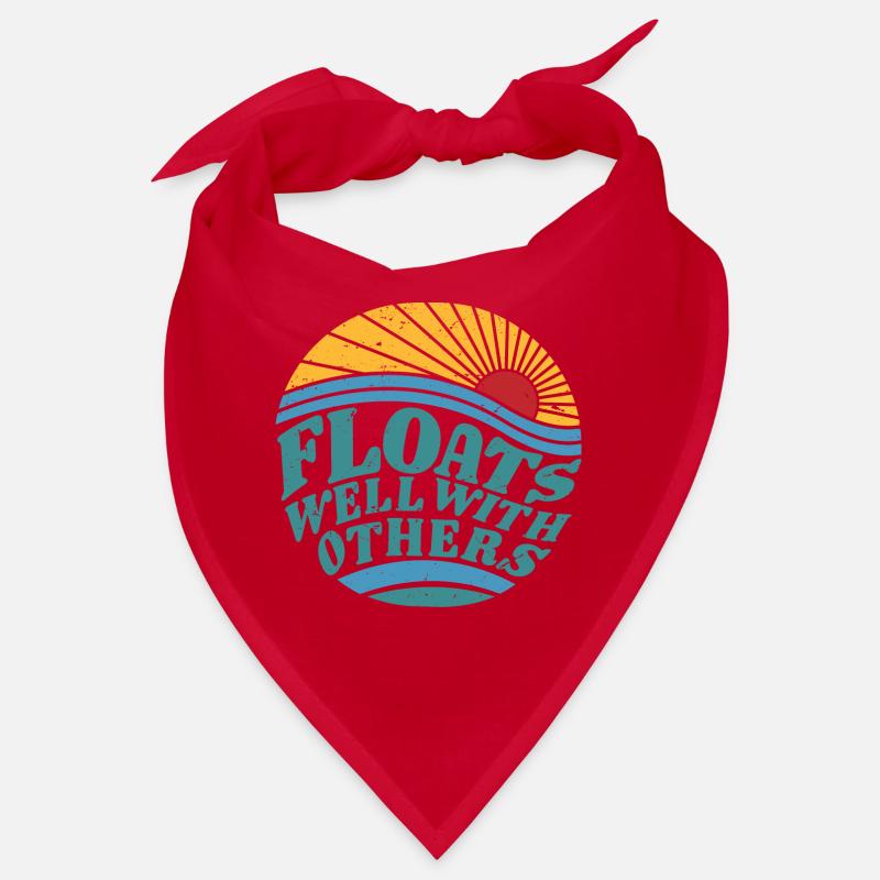 Summer River Floats Well With Others Float Trip Bandana