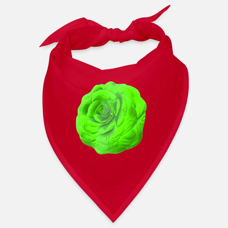 Rose Green Bandana