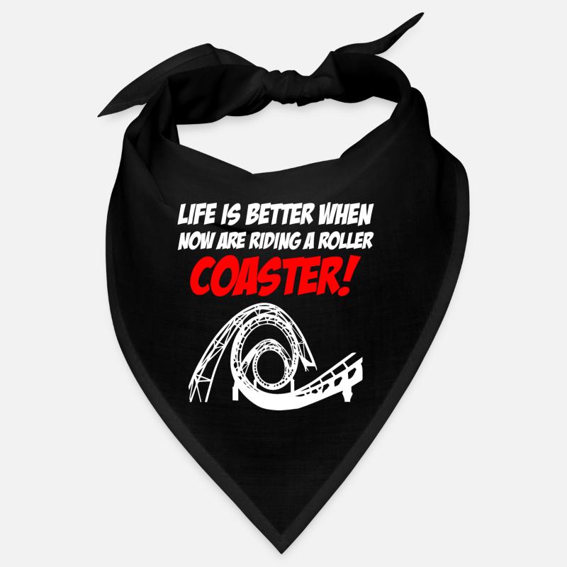 Riding Roller Coaster Bandana