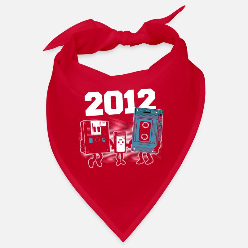 Vintage Born In 2012 Birthday Gift 2012 Bandana