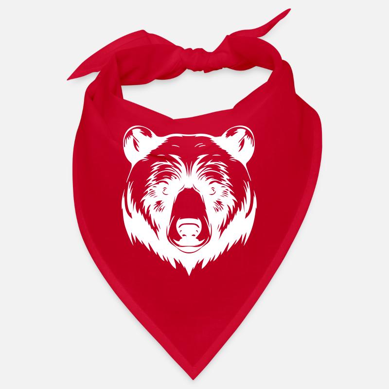Bär Grizzly Tier Bandana