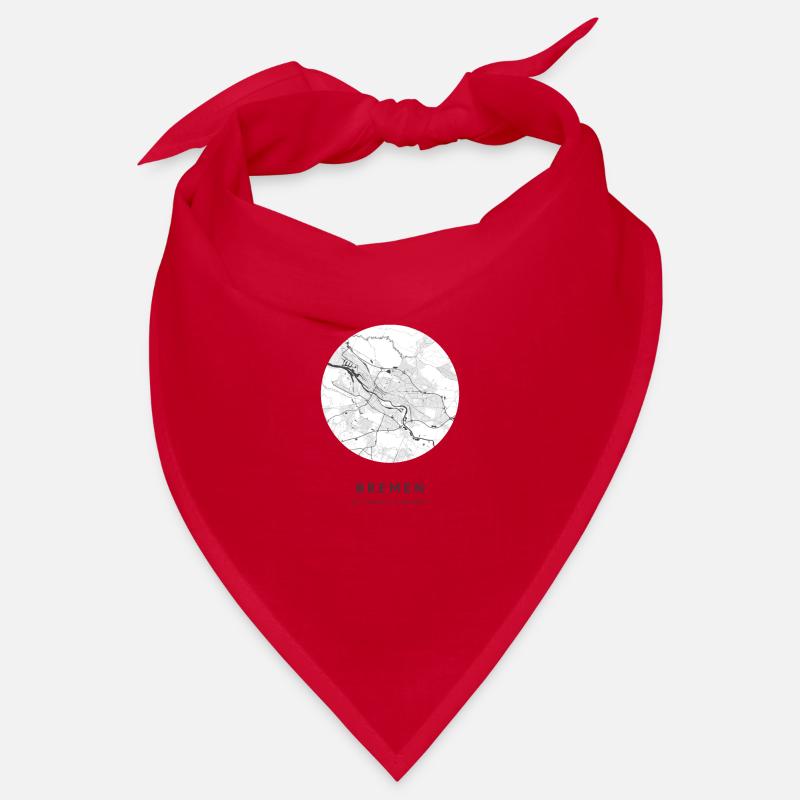 Plan de Brême plan de la ville plan de la ville Bandana