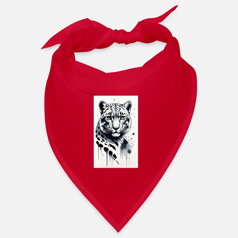 Schneeleopard | Leopard | Raubtier Bandana