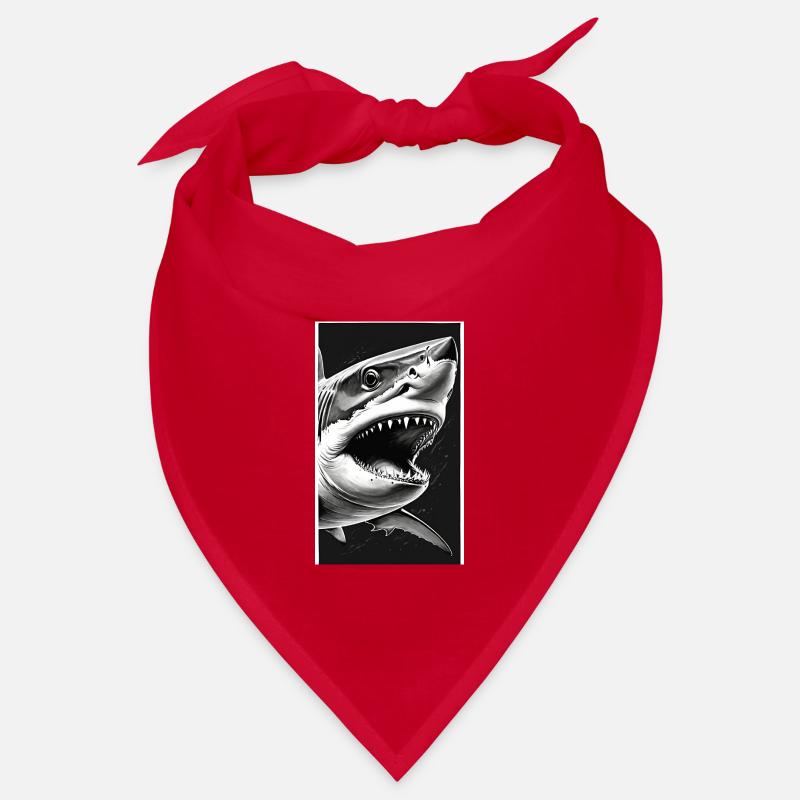 Requin | Grand requin blanc | Créature marine | Poisson Bandana