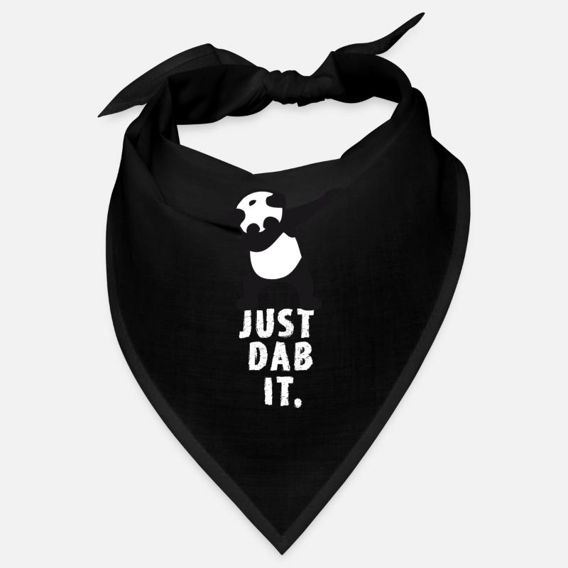 dab just dab it panda dabbing touchdown super win Bandana