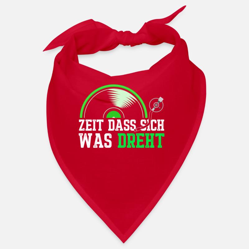 Zeit das sich was dreht - Retro Design Bandana