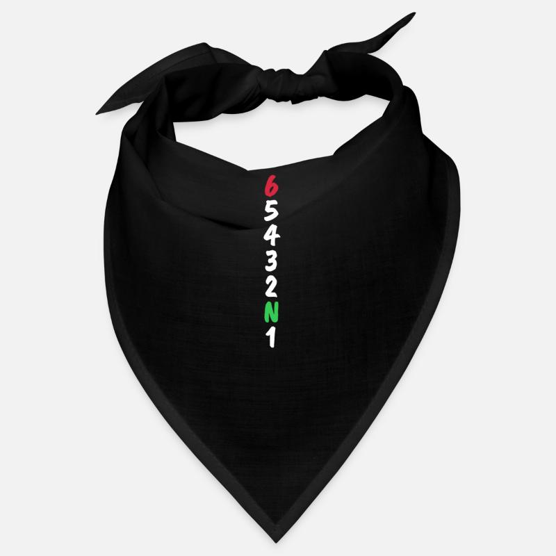 1N23456 Motorcycle Gear Shift Racing Gift Bandana