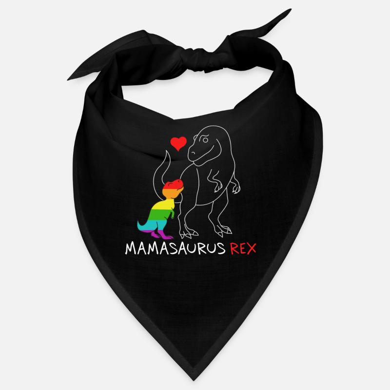 Mamasaurus Rex | Mutter | Neue Mama Regenbogen queer Bandana