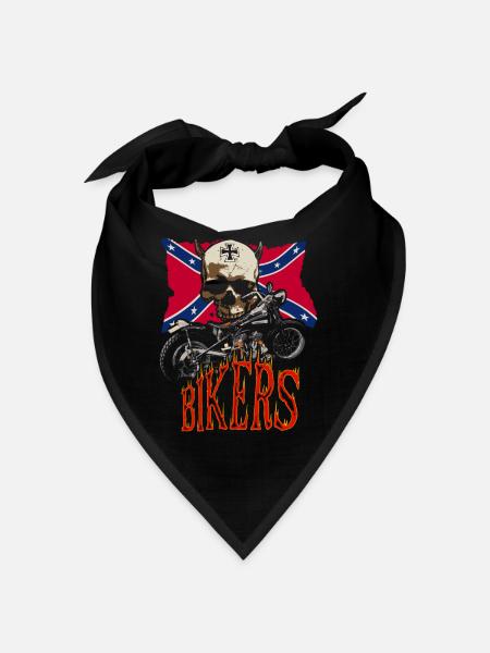 Biker's Symbols - Bandana - rouge
