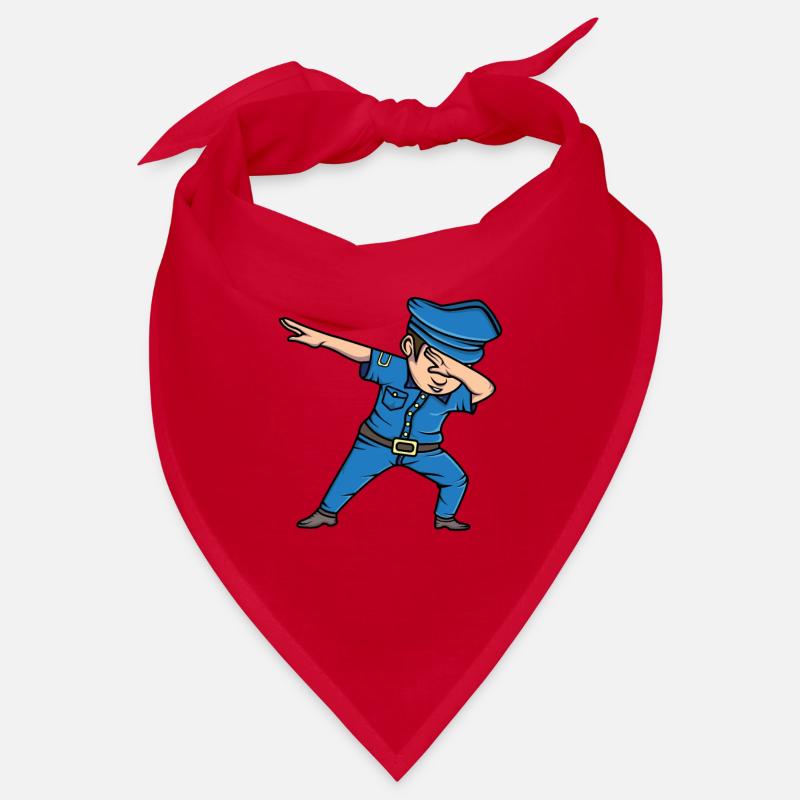 Dabbing Polizist Polizei Dab Lustiges Geschenk Bandana